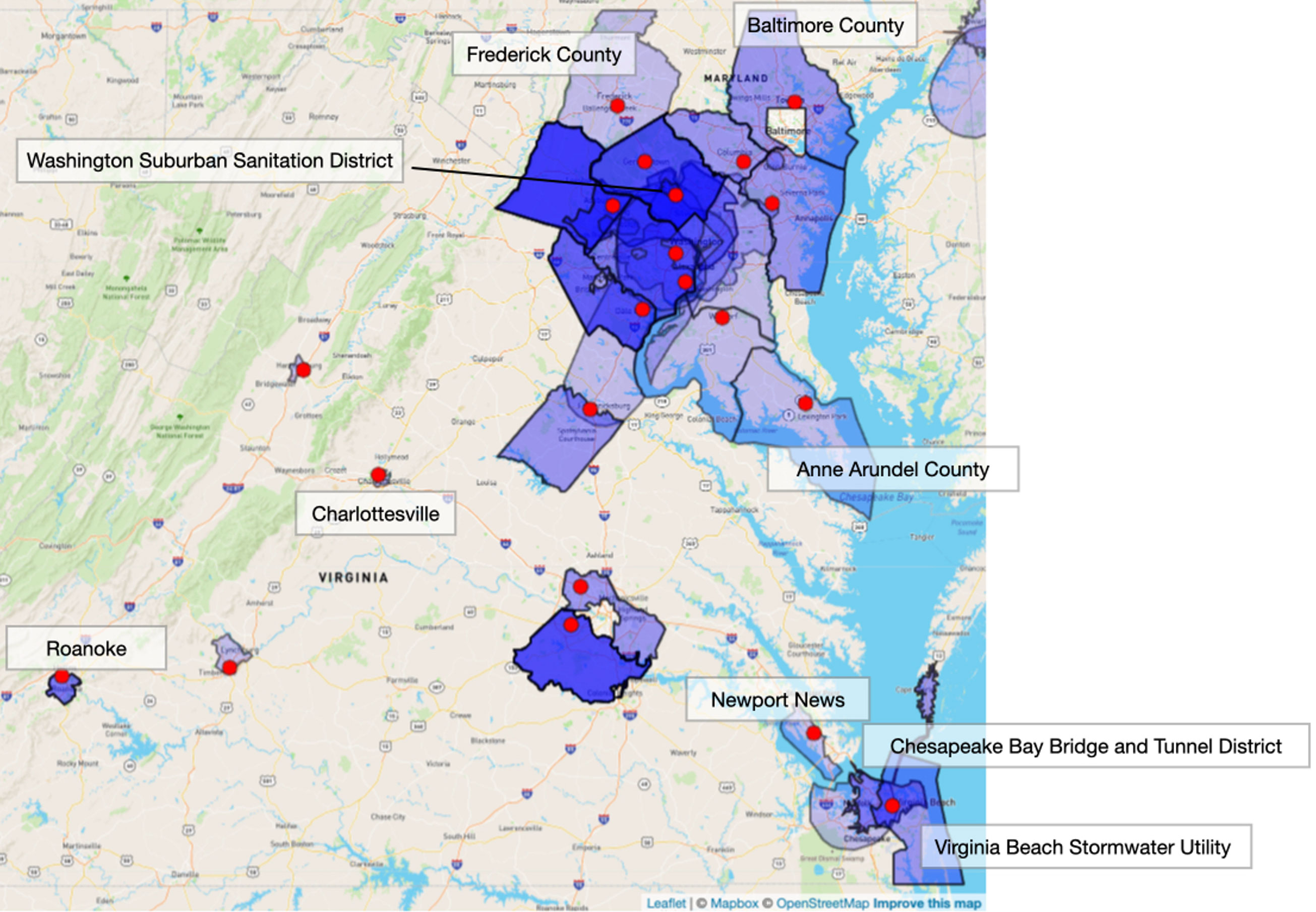 Bed, Bath, and Beyond locations in Maryland and Virginia